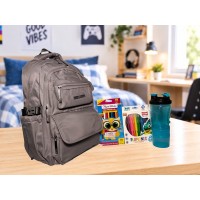 MORRAL GRIS PLATA